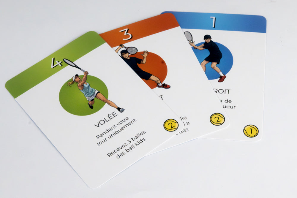Jeu de cartes autour du tennis : set et match - Dès 8 ans