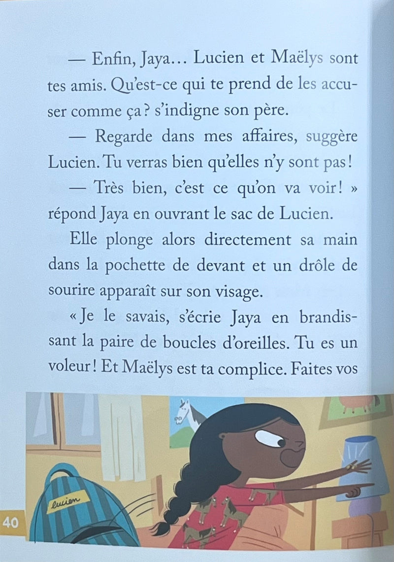 Les enquêtes de Maëlys - T08: Jaya et le secret du Jura - Dès 8 ans Livres OLF   