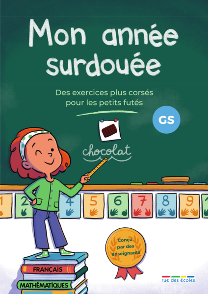 Mon année surdouée - 5 ans - 1-2ème harmos - Apprendre en s'amusant Cahiers de jeux dilisco - OLF   