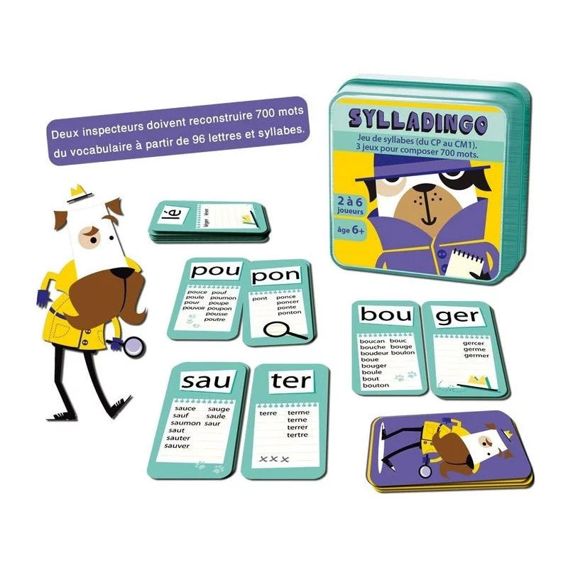 Sylladingo - jeu de vocabulaire Jeux & loisirs créatifs Swissgames   