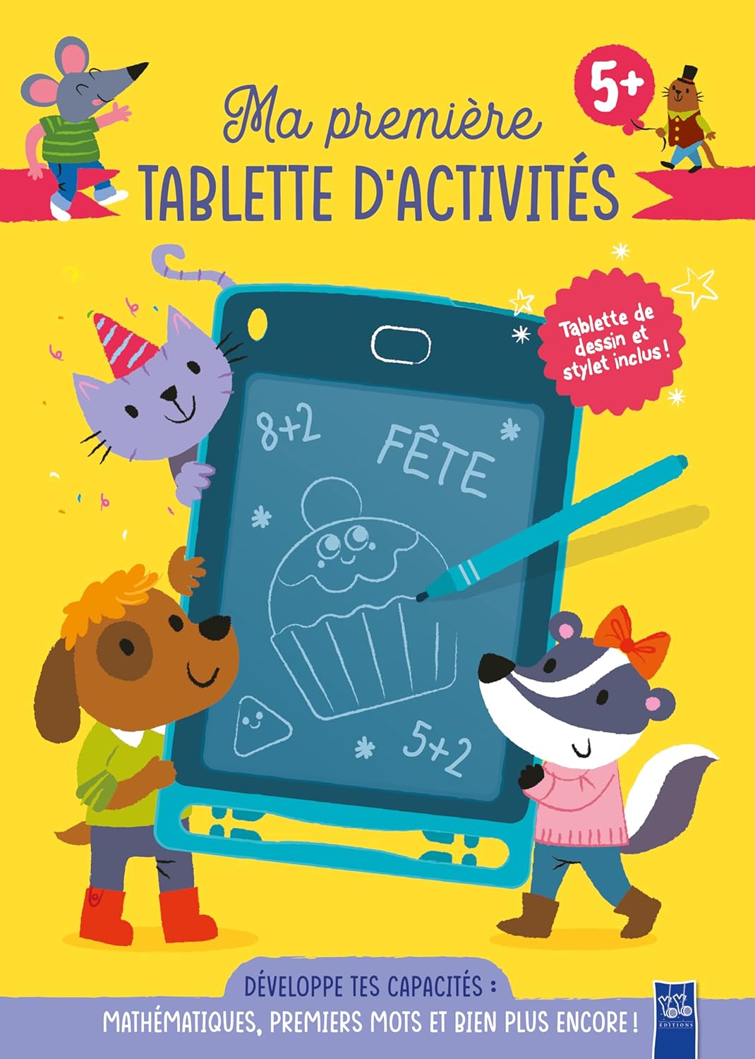 Ma première tablette d'activités - maths, premiers mots et bien plus encore ! Appuis scolaires, Cahiers de jeux Dilisco - OLF   