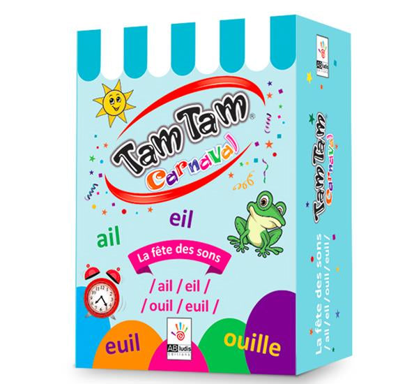 Cartes : Tam Tam, Carnaval - Sons ail - eil - ouil - euil Jeux & loisirs créatifs OLF