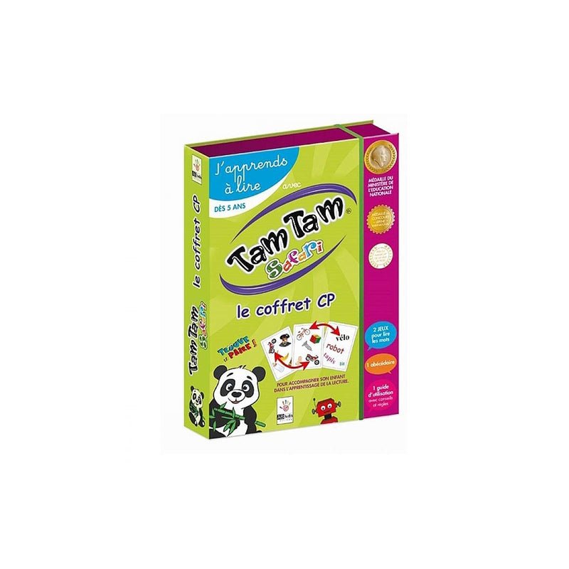 Tam Tam Safari - j'apprends à lire - le coffret CP Jeux & loisirs créatifs La family shop   