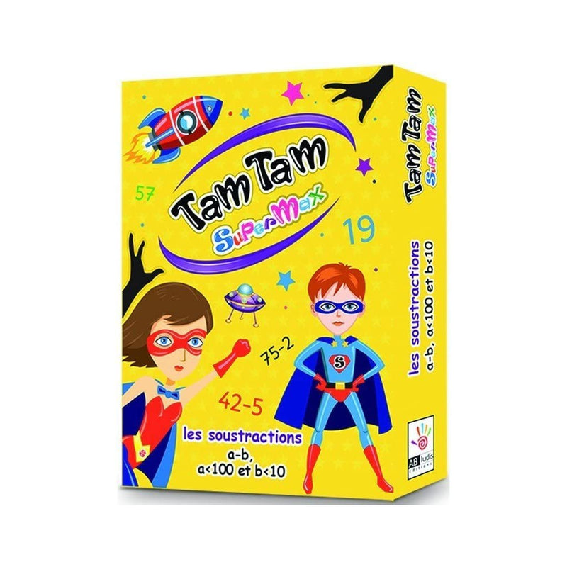 Tam Tam Supermax - Les soustractions Jeux & loisirs créatifs OLF   