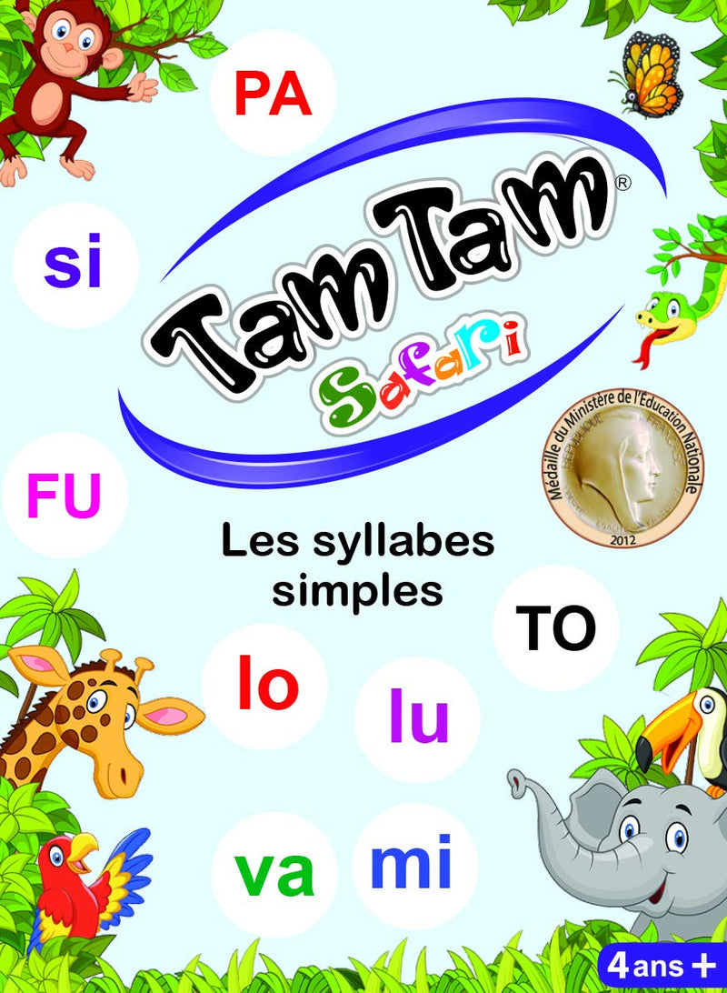 Tam Tam Safari - Les syllabes simples Jeux & loisirs créatifs OLF   