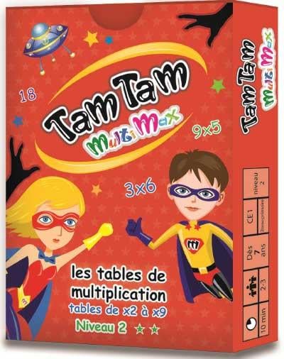 Tam Tam multimax - les tables de multiplication Jeux & loisirs créatifs OLF   