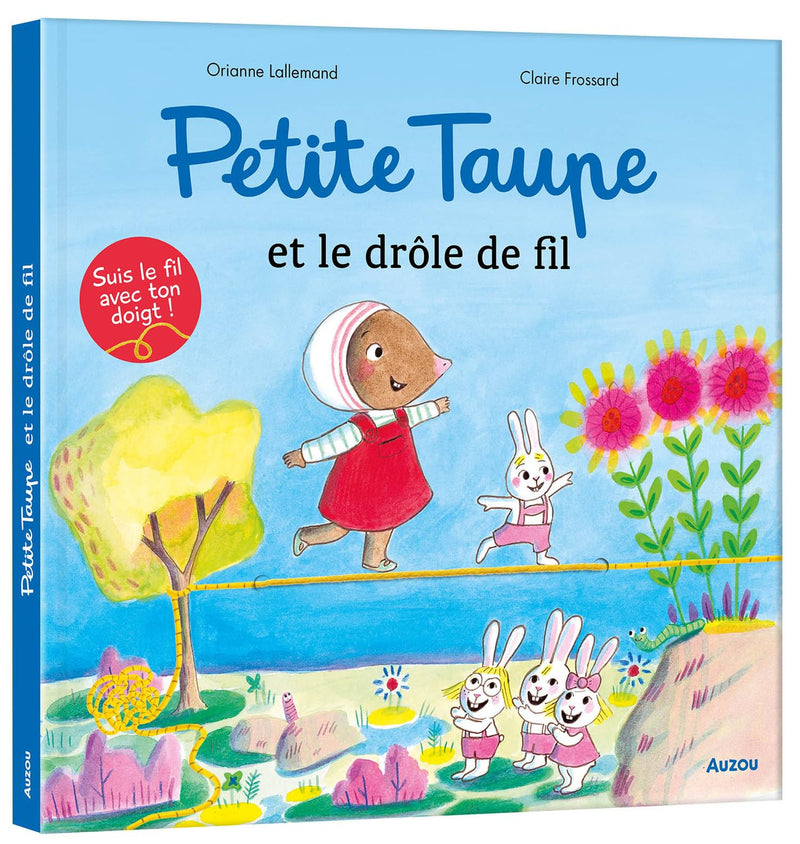 Petite taupe et le drôle de fil - livre interactif Livres OLF   