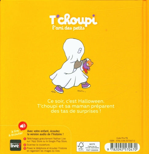 T'choupi fête Halloween Livres olf