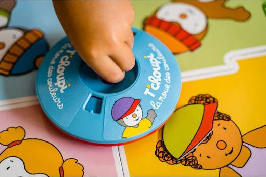T'CHOUPI, jeu des couleurs - coffret
