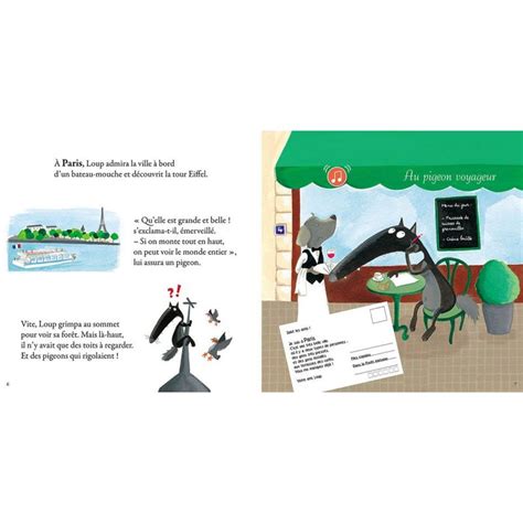Le loup qui voulait faire le tour du monde (Mes p'tits Albums) Livres OLF