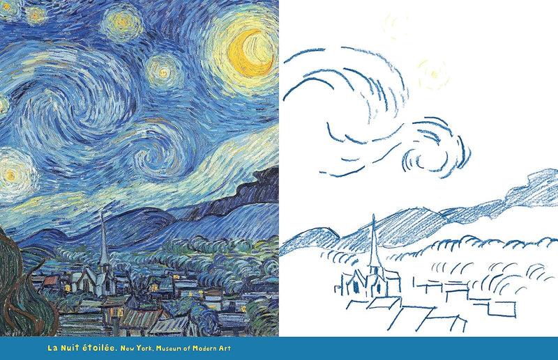 Van Gogh - L'art à colorier Livres Dilisco - OLF   