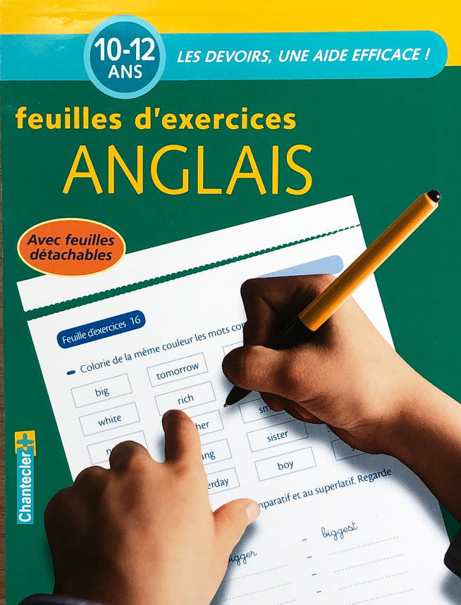 10-12 ans - Anglais - 7P-9P harmos Appuis scolaires La family shop   