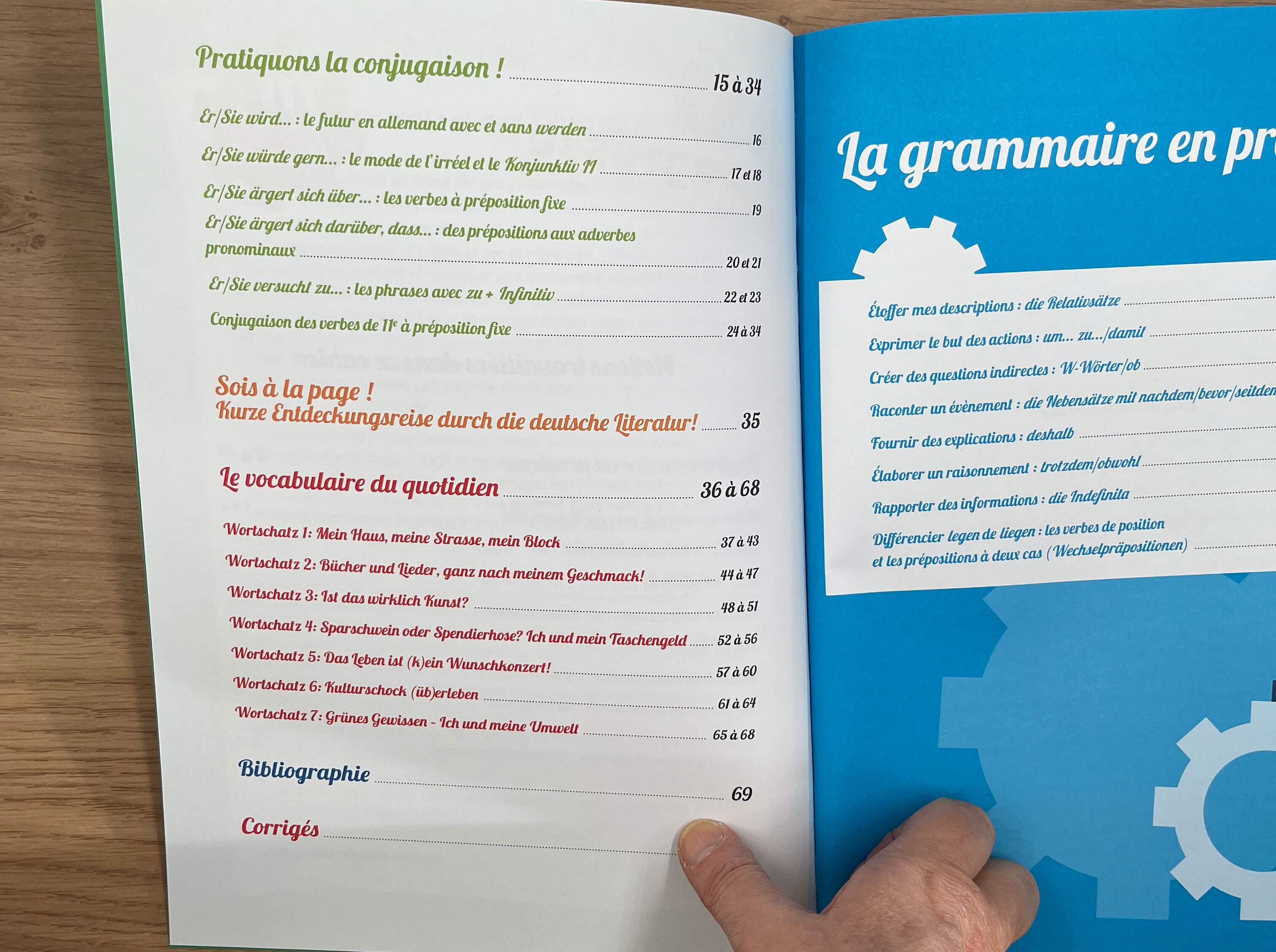 11ème Harmos - Je progresse en allemand Appuis scolaires La family shop   