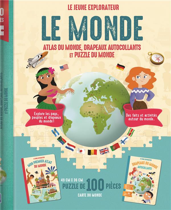 Le jeune explorateur : le monde - Dès 6 ans Livres La family shop   