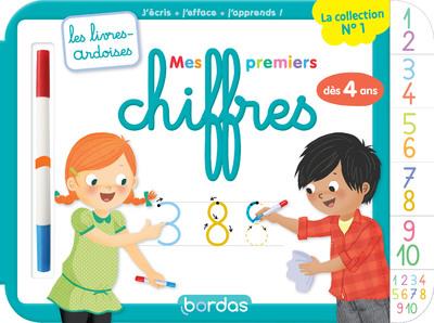 Mes premiers chiffres, dès 4 ans : j'écris, j'efface, j'apprends ! Cahiers de jeux OLF   