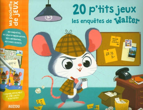 20 p'tits jeux - Les enquêtes de Walter - Enfant dès 5 ans Jeux & loisirs créatifs La family shop   
