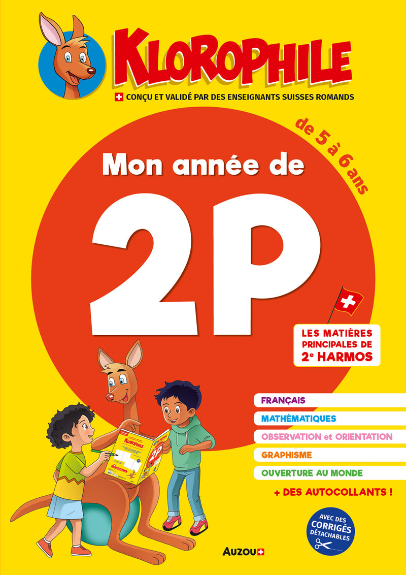 2ème harmos - Mon année de 2P - Klorophile - Maths- Français et jeux - 2ème harmos Appuis scolaires La family shop   