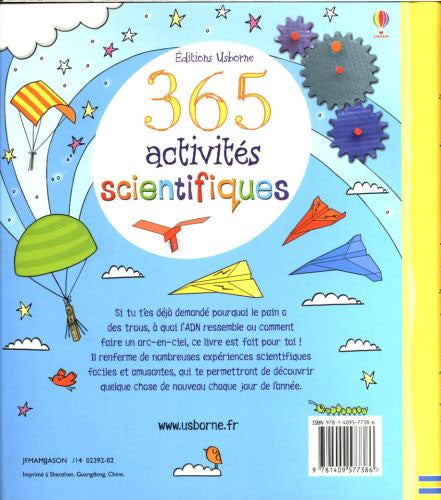 365 activités scientifiques pour enfants Livres La family shop   