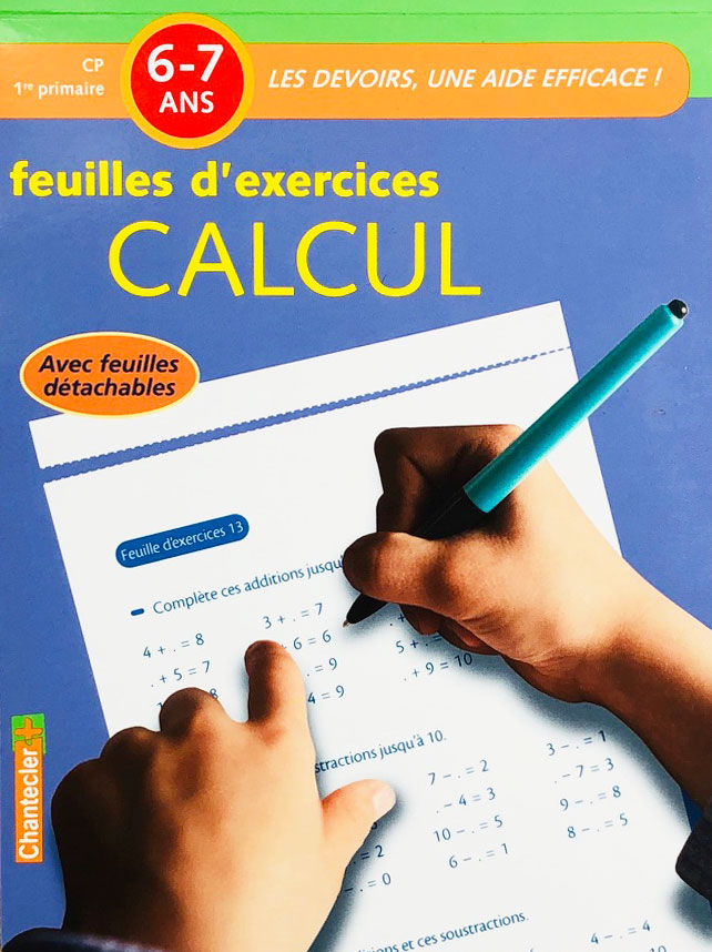 6-7 ans - Calcul - 3-4P harmos Appuis scolaires La family shop   