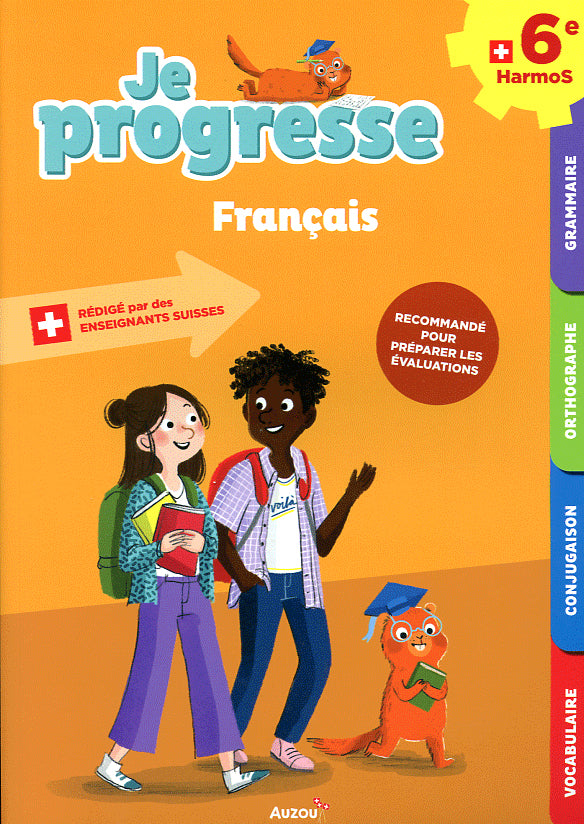 6ème Harmos - Je progresse en français Appuis scolaires La family shop   
