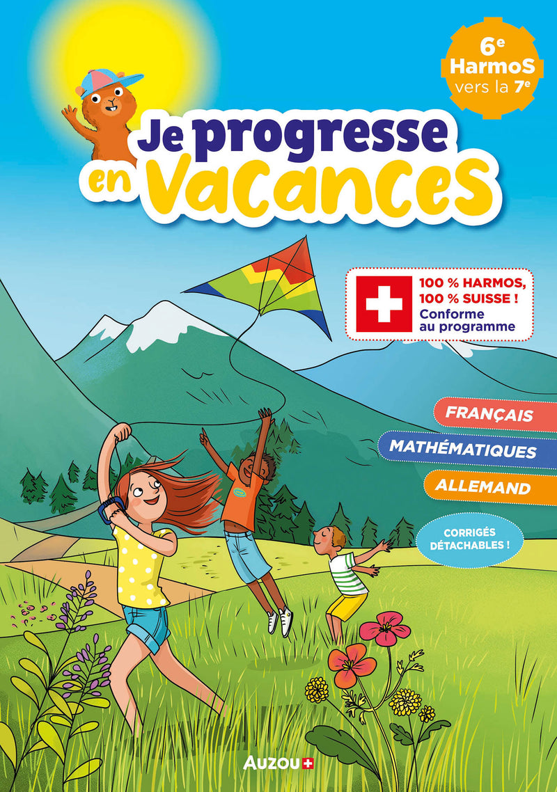 6ème HarmoS - Cahier de vacances - Maths, français, allemand Cahiers de vacances La family shop   