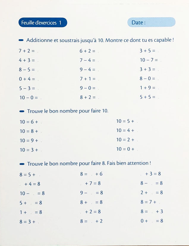 7-8 ans - Problèmes - opérations - 3 et 4P harmos Appuis scolaires La family shop   