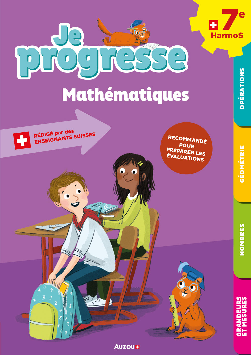 7P HarmoS - Je progresse en maths - 7ème harmos Appuis scolaires La family shop   