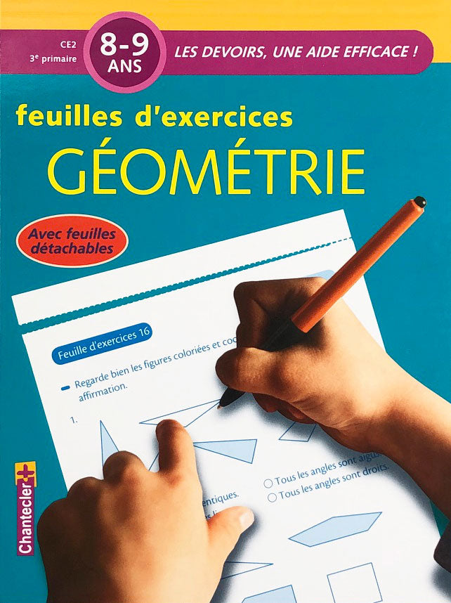 8-9 ans - Géométrie 4ème-5ème Harmos Appuis scolaires La family shop   