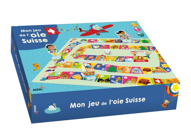 Mon jeu de l'oie Suisse Jeux & loisirs créatifs La Family Shop   
