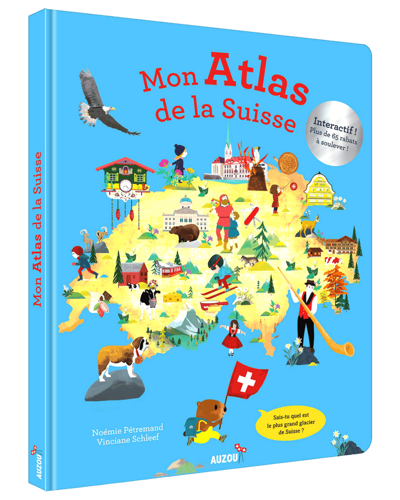 Mon atlas de Suisse - Dès 5 ans Livres La family shop   