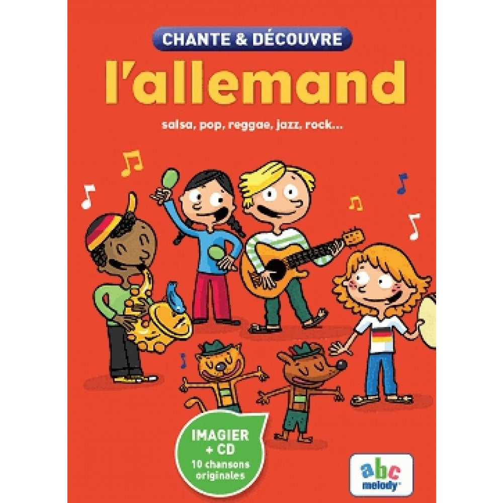 Chante et découvre l'allemand Livres Servidis   