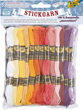 Set de fil à broder - 100% coton, 52 écheveaux de 26 couleurs vives Jeux & loisirs créatifs La family shop   