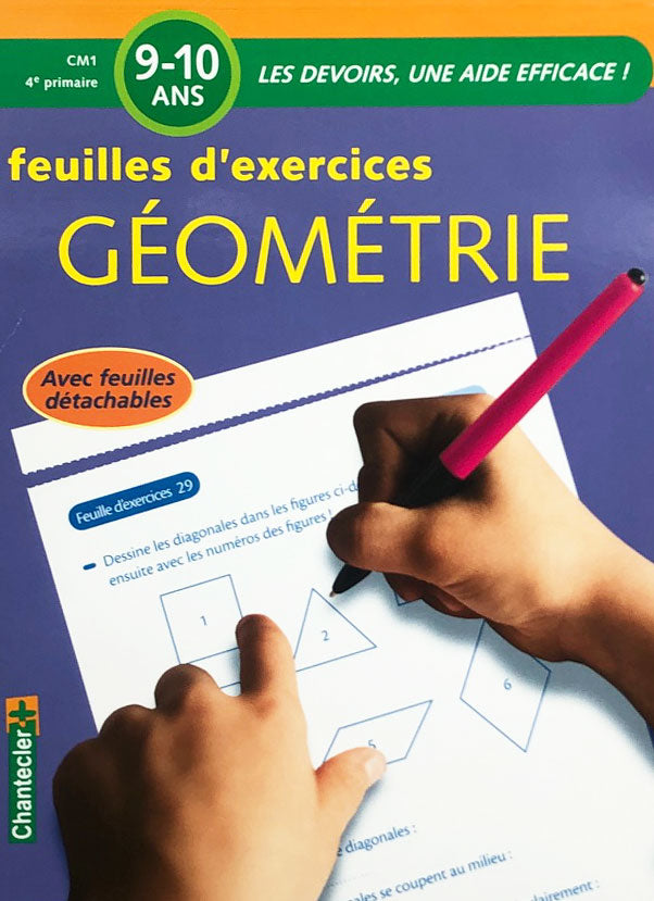 9-10 ans - Exercices de géométrie - 5ème - 6ème harmos Appuis scolaires La family shop   