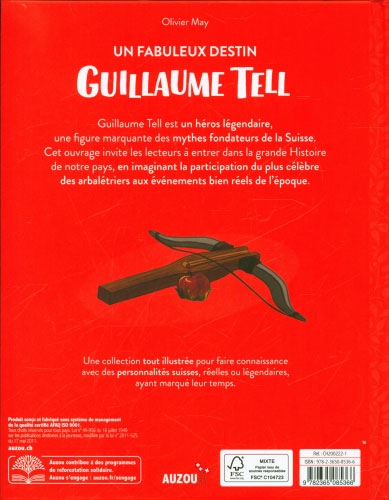 Guillaume Tell: un fabuleux destin - Dès 8 ans Livres La Family Shop   