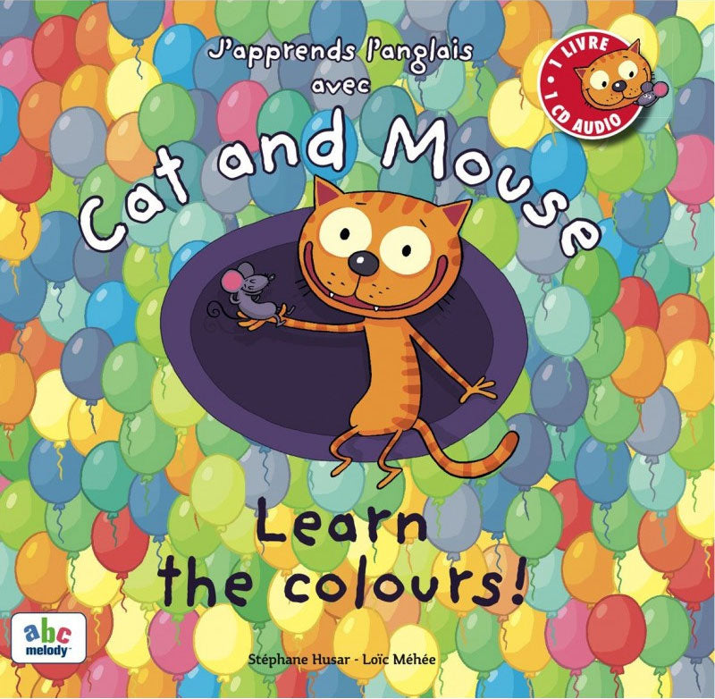 Cat And Mouse learn the colours - Niveau 1 Livres servidis   
