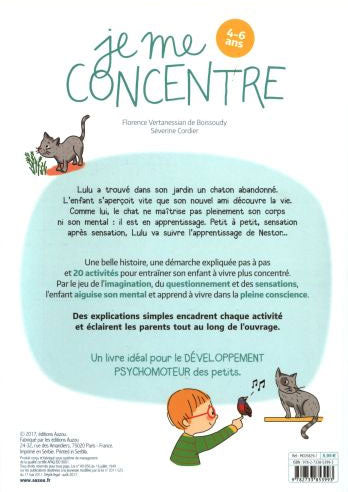 Je me concentre 4/6 ans - 2ème édition Dyslexie et concentration OLF   