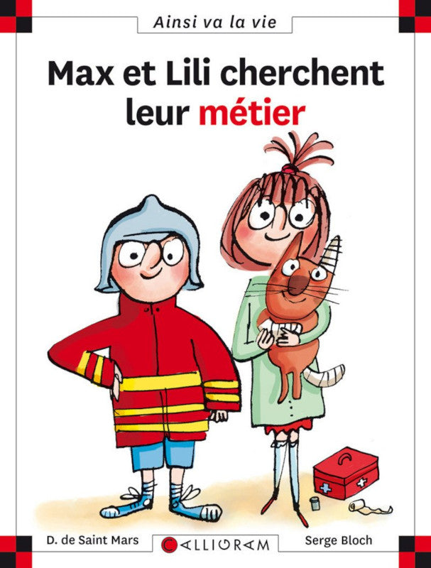 Max et Lili cherchent leur métier Livres OLF   