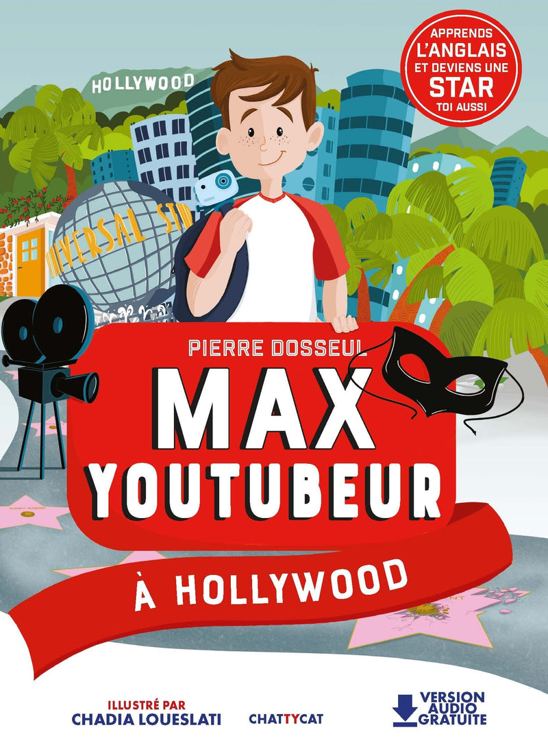 Max Youtubeur à Hollywood Livres La Family Shop   