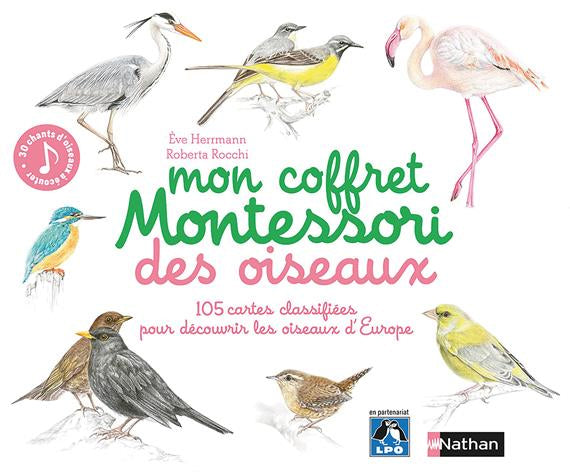Mon coffret Montessori des oiseaux Montessori & Steiner La family shop   