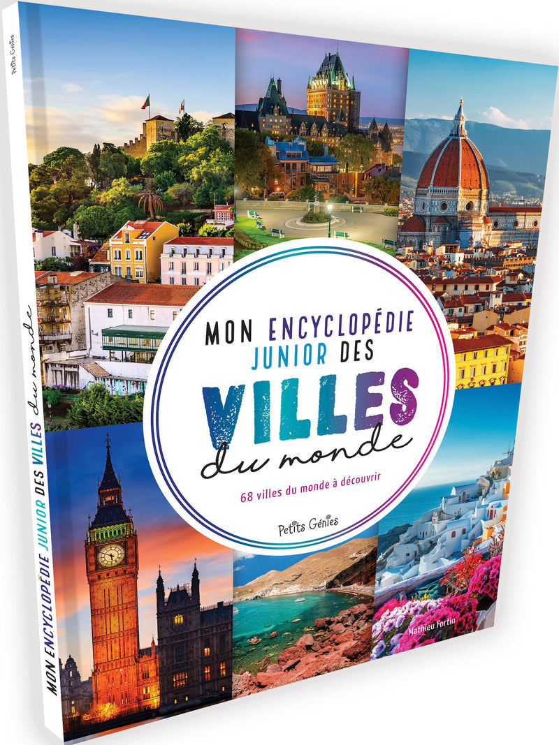 Mon encyclopédie junior des villes du monde  - Dès 7 ans Livres La family shop   