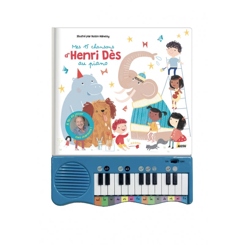 Mes 15 chansons d'Henri Dès au piano Jeux & loisirs créatifs La family shop   