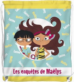 Mon sac en tissu - Les enquêtes de Maëlys Jeux & loisirs créatifs La family shop   