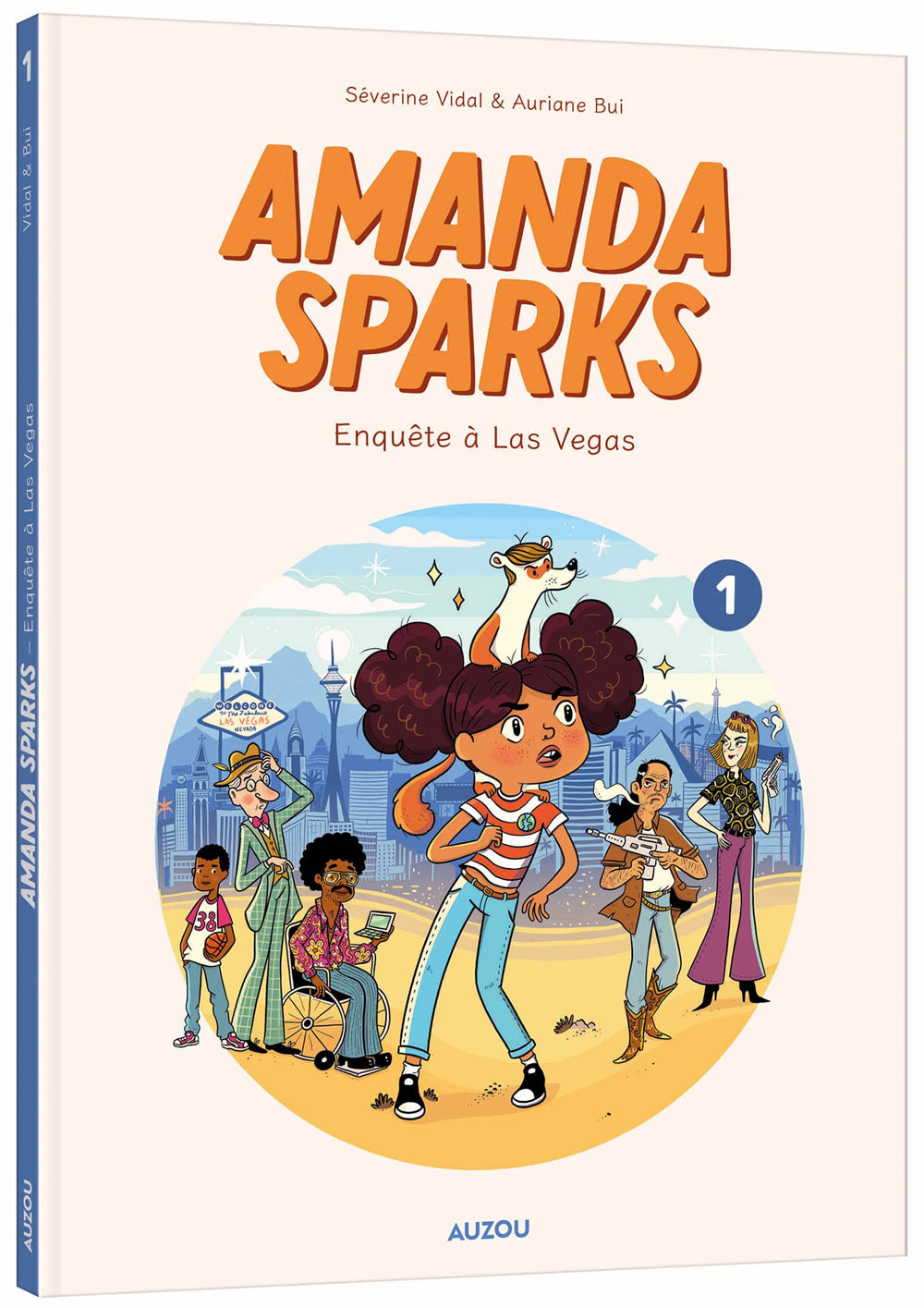 Amanda Sparks - BD - T.1 : Enquête à Las Vegas Livres La family shop   