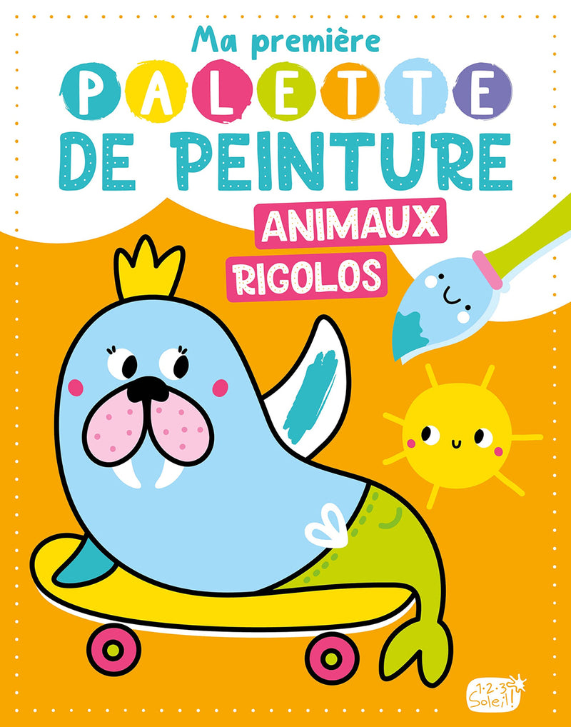 Animaux rigolos - ma première palette de peinture Jeux & loisirs créatifs La family shop   