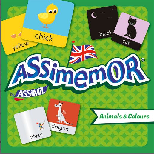 Animals & Colours, Jeu de cartes pour découvrir l'anglais Jeux & loisirs créatifs La family shop   