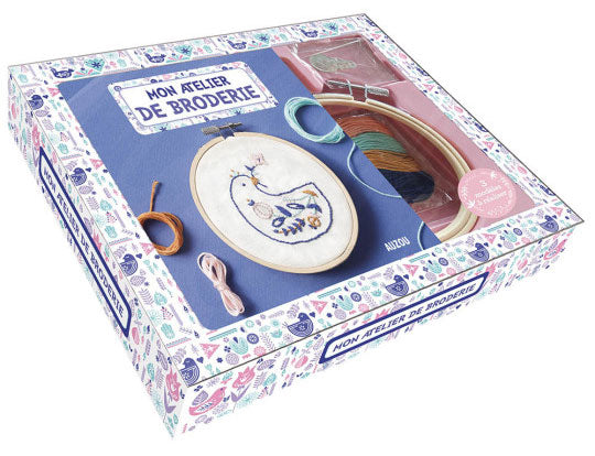 Coffret Mon atelier de broderie - Dès 5 ans Jeux & loisirs créatifs OLF   