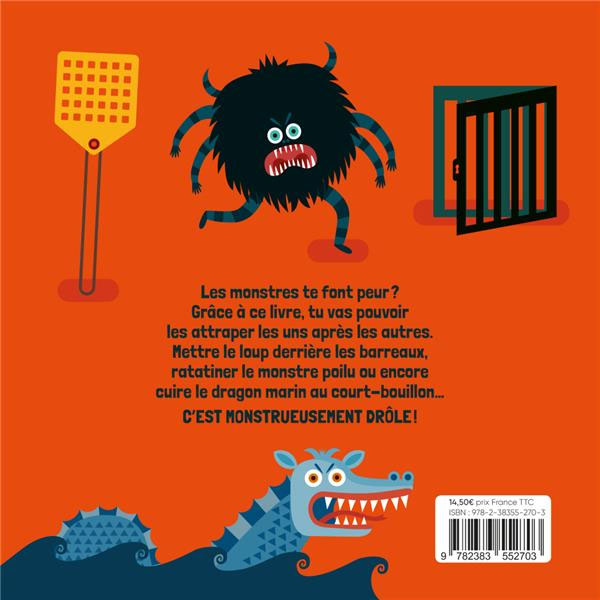 Attrape les monstres - Dès 3 ans - Livre enfant sur la peur Livres dilisco   