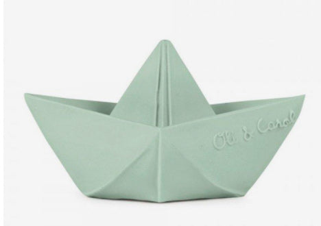 Bateau origami pour bébé menthe - rose - vanille - blanc Jeux & loisirs créatifs La family shop Menthe  