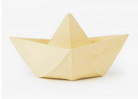 Bateau origami pour bébé menthe - rose - vanille - blanc Jeux & loisirs créatifs La family shop Vanille  
