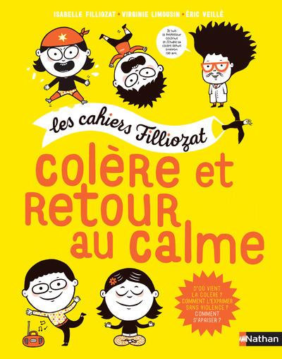 Colère et retour au calme - Livret de jeux Filliozat pour enfants de 5 à 10 ans Cahiers de jeux La family shop   